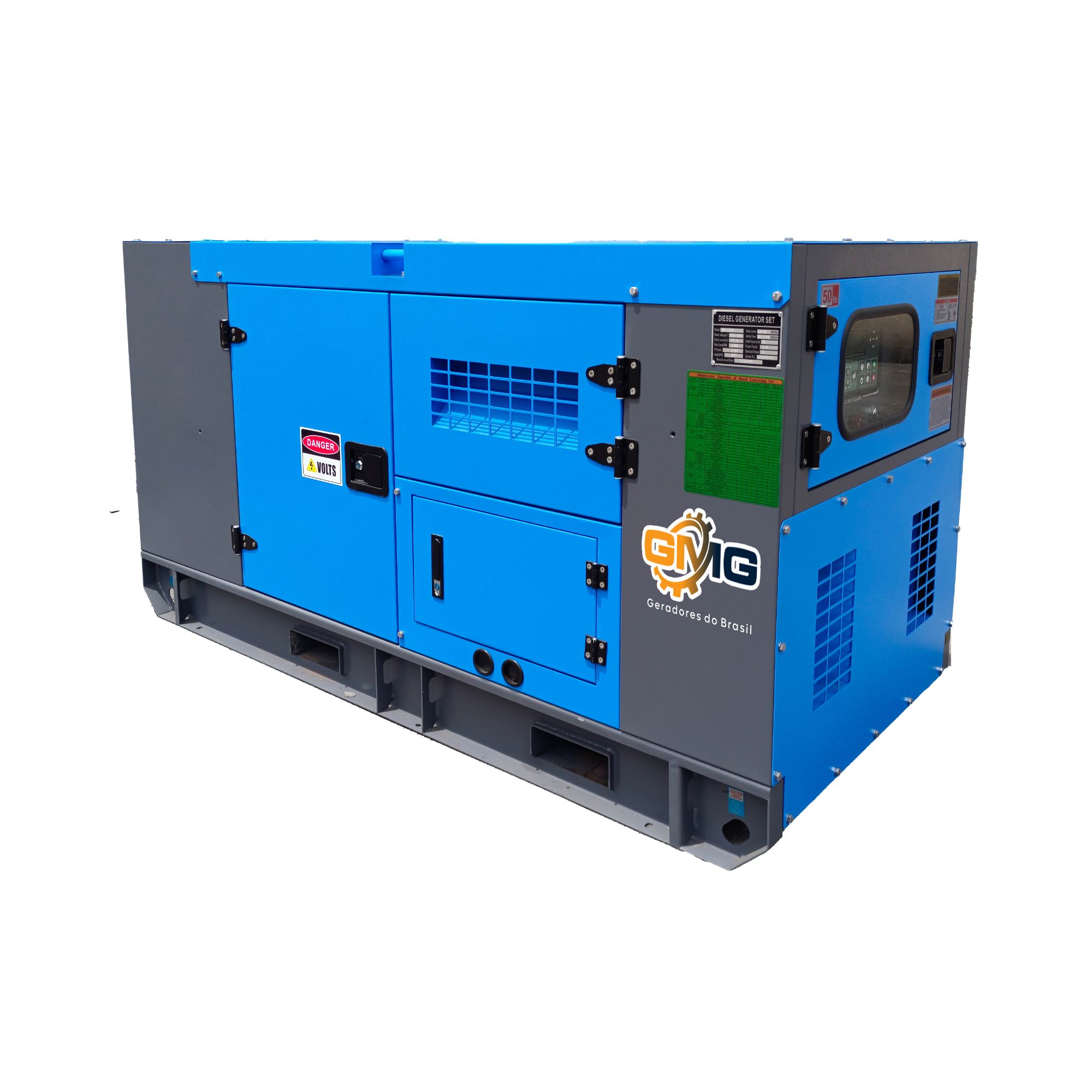 Grupo Gerador 550KVA, Motor CUMMINS, Modelo GM-CM550