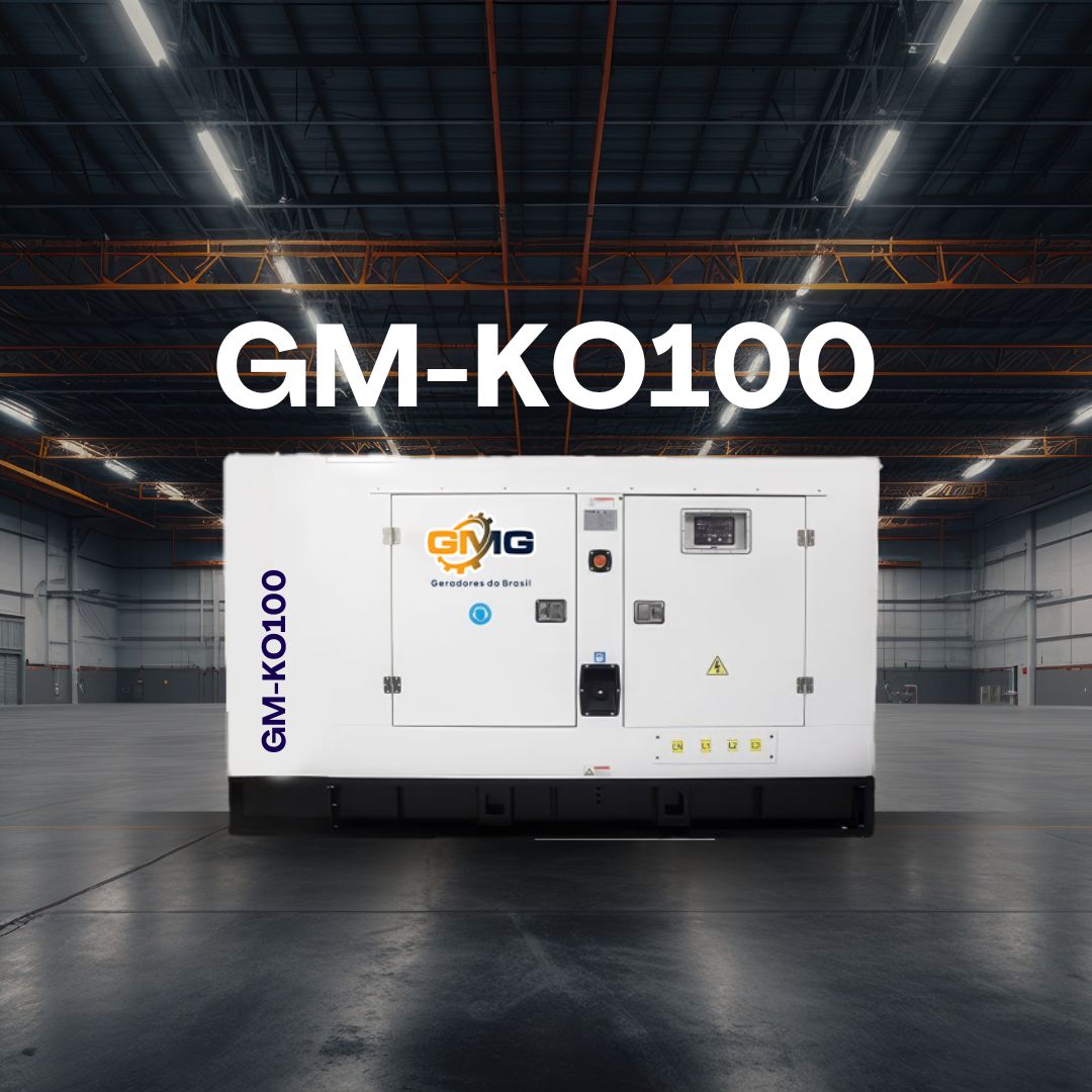 Grupo Gerador 100KVA, Motor KOFO, Modelo GM-KO100