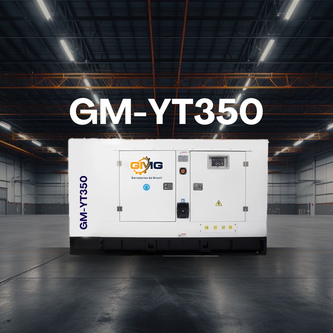 Grupo Gerador 350KVA, Motor YTO, Modelo GM-YT350