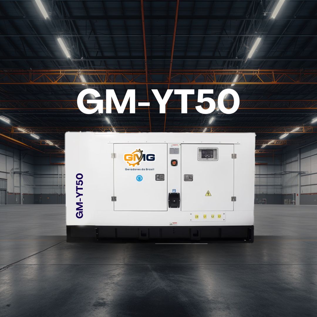 Grupo Gerador 50KVA, Motor YTO, Modelo GM-YT50